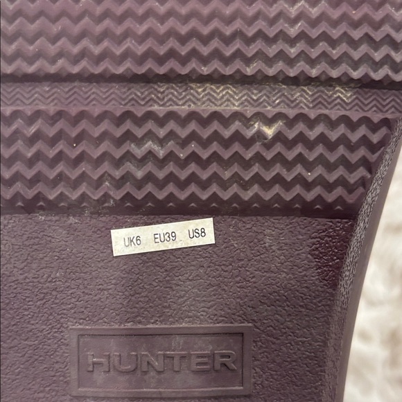 Plum Hunter Rain Boots - Picture 4 of 8